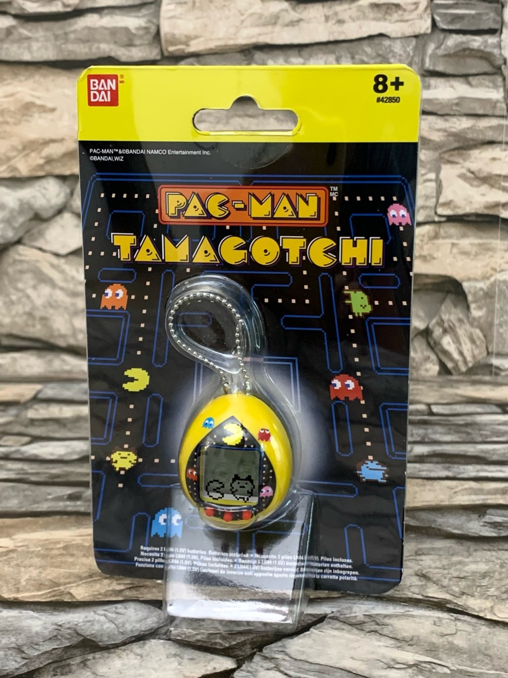 New Pac-Man x Tamagotchi Nano Namco Bandai 2020 Virtual Digital Game Yellow NIP